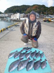 神谷　沖一文字内向きでカゴ釣り　グレ・スマ…