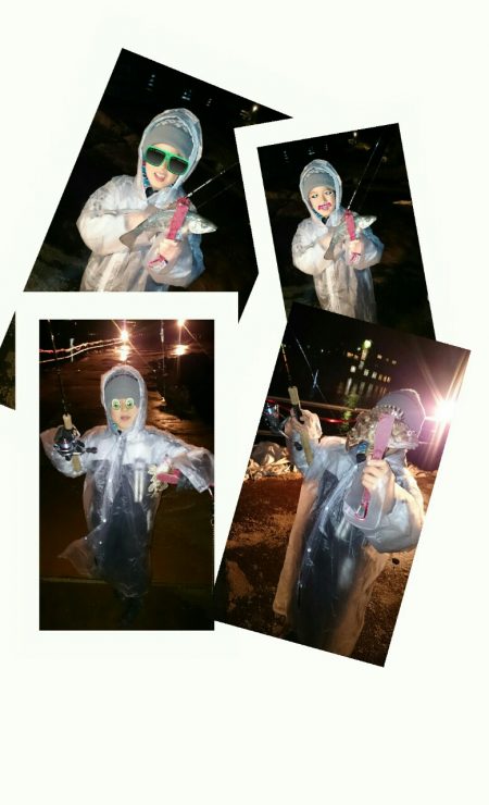 アジング釣行でアジ不発も親子で楽しめました…