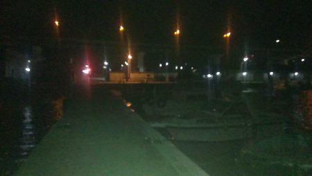 強風の中の釣行