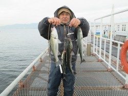 尼崎市立魚つり公園　午前中を中心ににハネが絶好調！