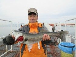 尼崎市立魚つり公園　午前中を中心ににハネが絶好調！