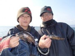 平磯海づり公園　シラサのウキ釣りでメバル