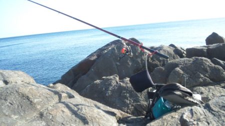 地磯にて、フカセ釣り！