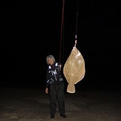 夜釣りでカレイを狙う…【中本嗣通氏連載記事No.34】