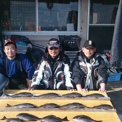 萩尾の磯でのフカセグレ釣果