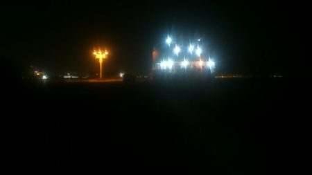 本命のアナゴに振られ　花見カレイ！？