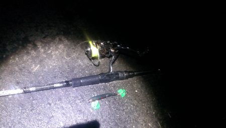 高砂埋立地　ルアーでシーバス狙い