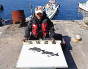 鷹島のカンドリにてチヌの釣果