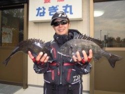 カルモ島でのフカセ釣り釣果