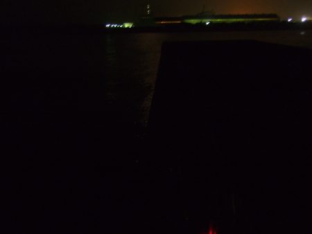 １万トンでの夜釣り