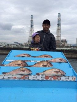 マリーナシティ　海洋釣り堀の釣果