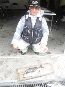 大磯にてフカセチヌの釣果