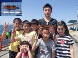 神戸市立須磨海づり公園 投げ釣りで良型アイナメ♪