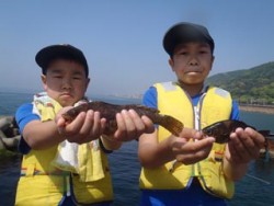 神戸市立須磨海づり公園 キッズのアイナメ・…