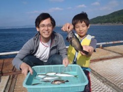 神戸市立須磨海づり公園 サビキでアジ・メバ…