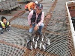 尼崎市立魚つり公園　チヌほか