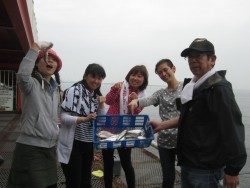 尼崎市立魚つり公園　チヌ好反応