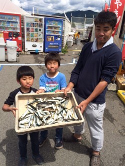 マリーナシティ海釣り公園　サビキ・胴突でイ…