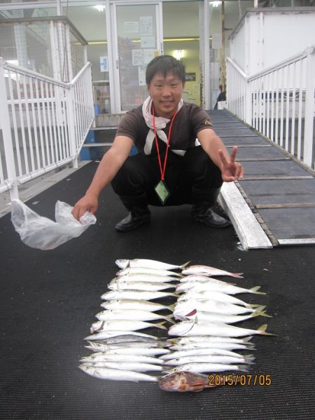 ピアーランドで色んな釣り