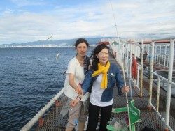 尼崎市立魚つり公園 サビキ好調