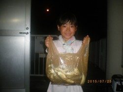 姫路市立遊魚センター　アジが釣れました♪