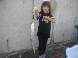 和歌山北港魚つり公園　タチウオ８０㎝