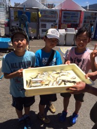 和歌山マリーナシティ海釣り公園　サバ釣った…