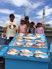 和歌山マリーナシティ海洋釣り堀　マダイ20…