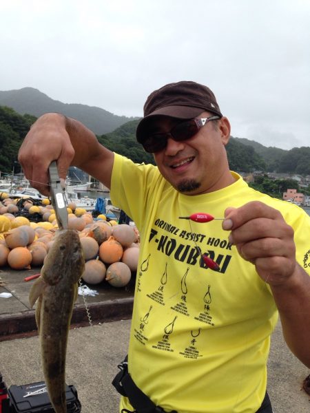 ちょい投げで……