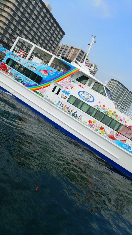 昼間のサビキでも釣れますね♪