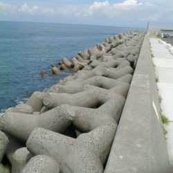 猛暑の投げ釣り