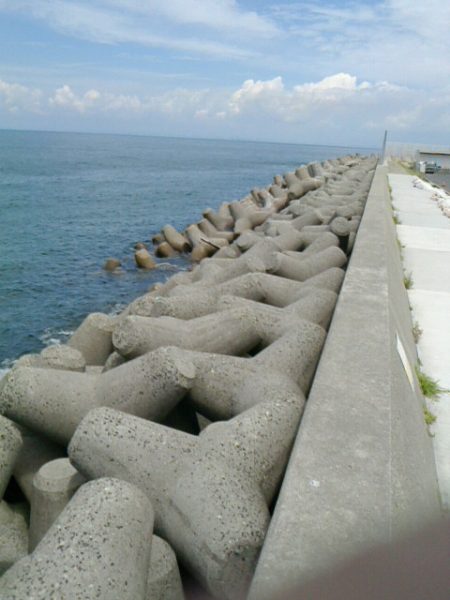 猛暑の投げ釣り