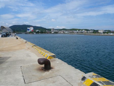 猛暑の志筑へキス狙い