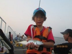 尼崎市立魚つり公園　サビキまだまだ好調！