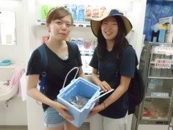 大阪南港海釣り公園 アジが良く釣れています♪