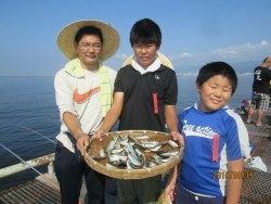 尼崎市魚つり公園 サビキで多魚種楽しめてます