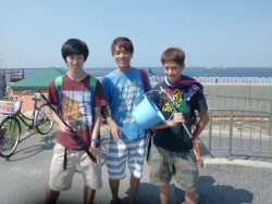 大阪南港海釣り公園　サビキまだまだ好調