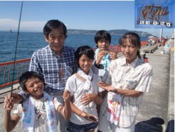 神戸市立平磯海づり公園　投げでベラ