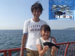神戸市立平磯海づり公園　サビキでアジにグレ
