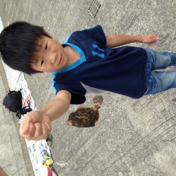 アジュール舞子でファミリーフィッシング