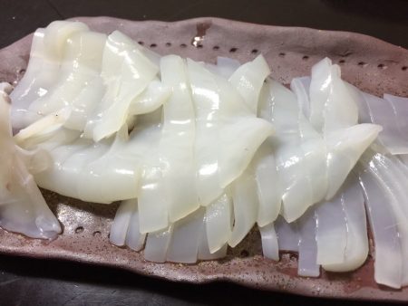 アオリ狙いが剣先ばかり。