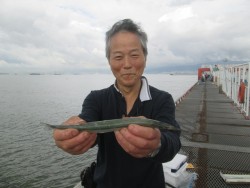 悪天でもサビキ釣果は好調！尼崎市立魚つり公…