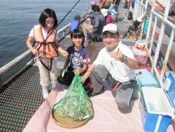 尼崎市立魚つり公園　イワシの大群襲来