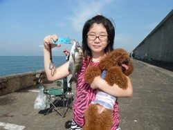 和歌山北港魚つり公園 チヌが釣れました♪