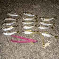 ぽとり連発、悔しい〰