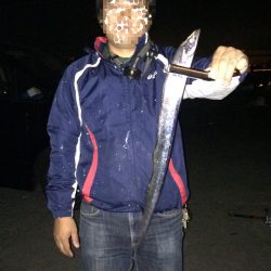 会社の釣り仲間太刀魚釣り