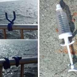 南芦屋浜　ジャンボサヨリGET!