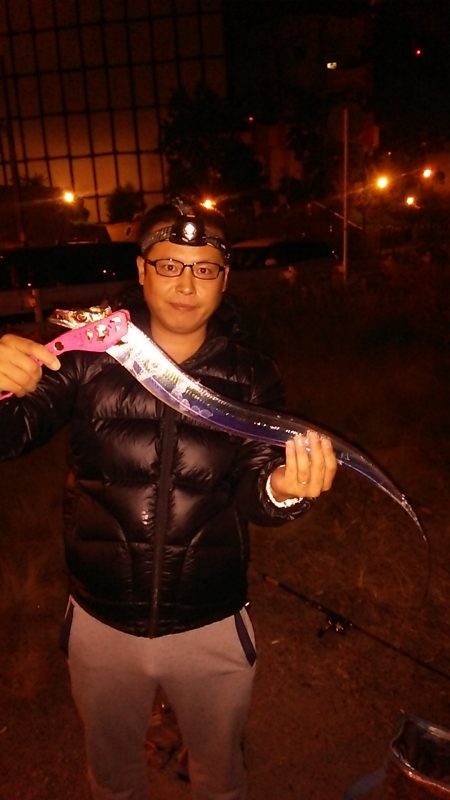 エサ釣りは爆釣でした。