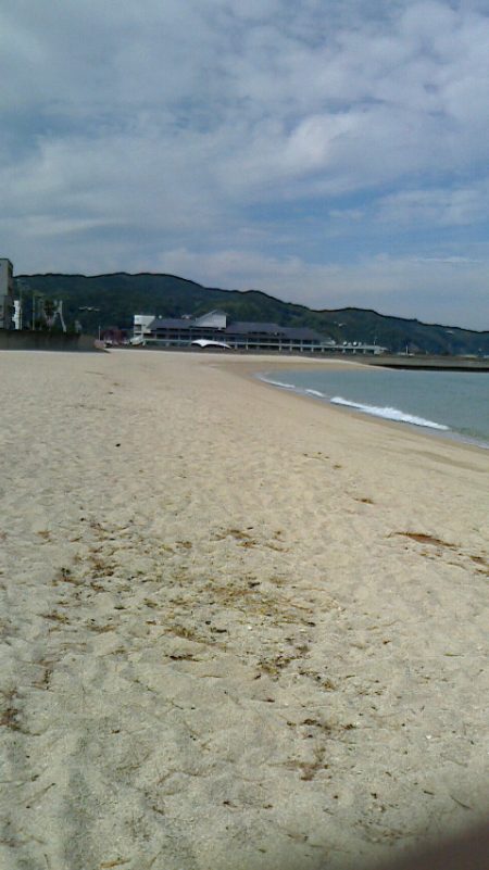 洲本でキス釣り