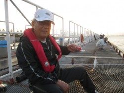 尼崎市立魚つり公園　サヨリ好調！